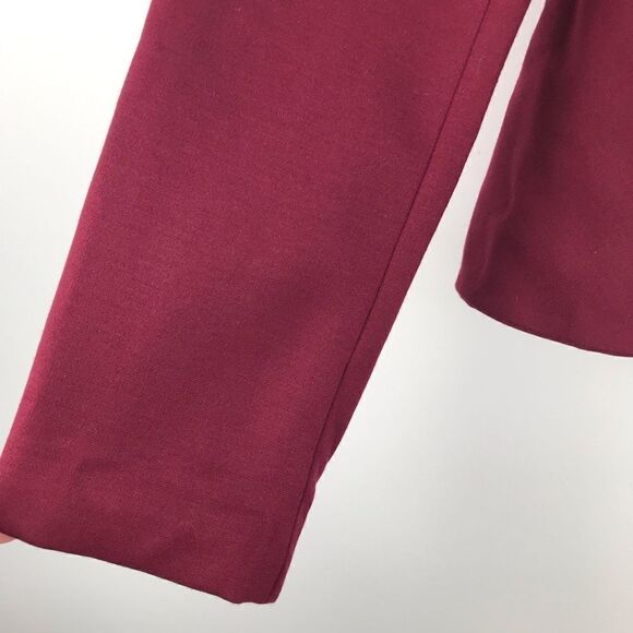 NEW INC “Berry Kiss” Waterfall Ruffle Front Fully Lined Jersey Knit Blazer - Picture 10 of 12